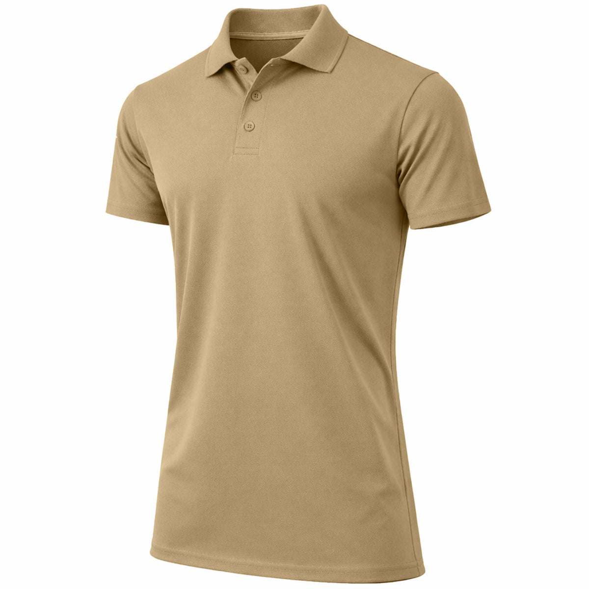 Men's Short Sleeve Classic Pique Polo Shirts (S-4XL)