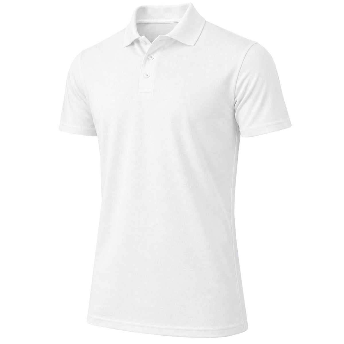 Men's Short Sleeve Classic Pique Polo Shirts (S-4XL)