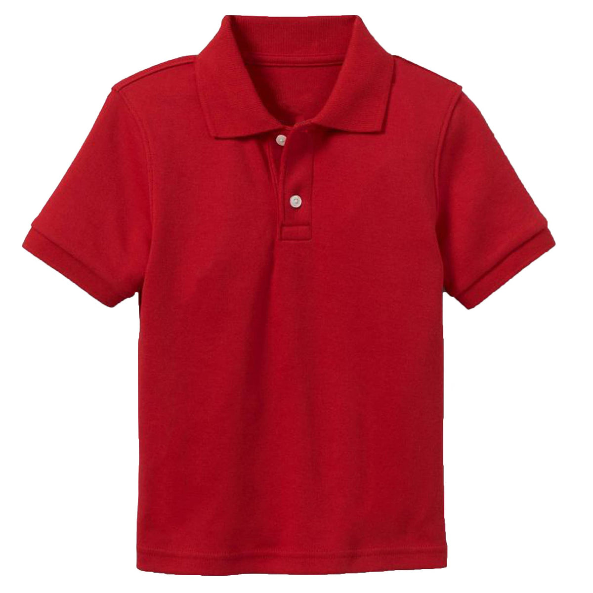 Classic Boy's Short Sleeve School Uniform Polo Shirt(XS-2XL)
