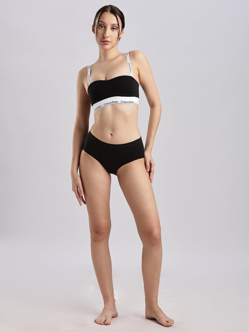 Calvin Klein Bonded Flex Boyshort Panty Black