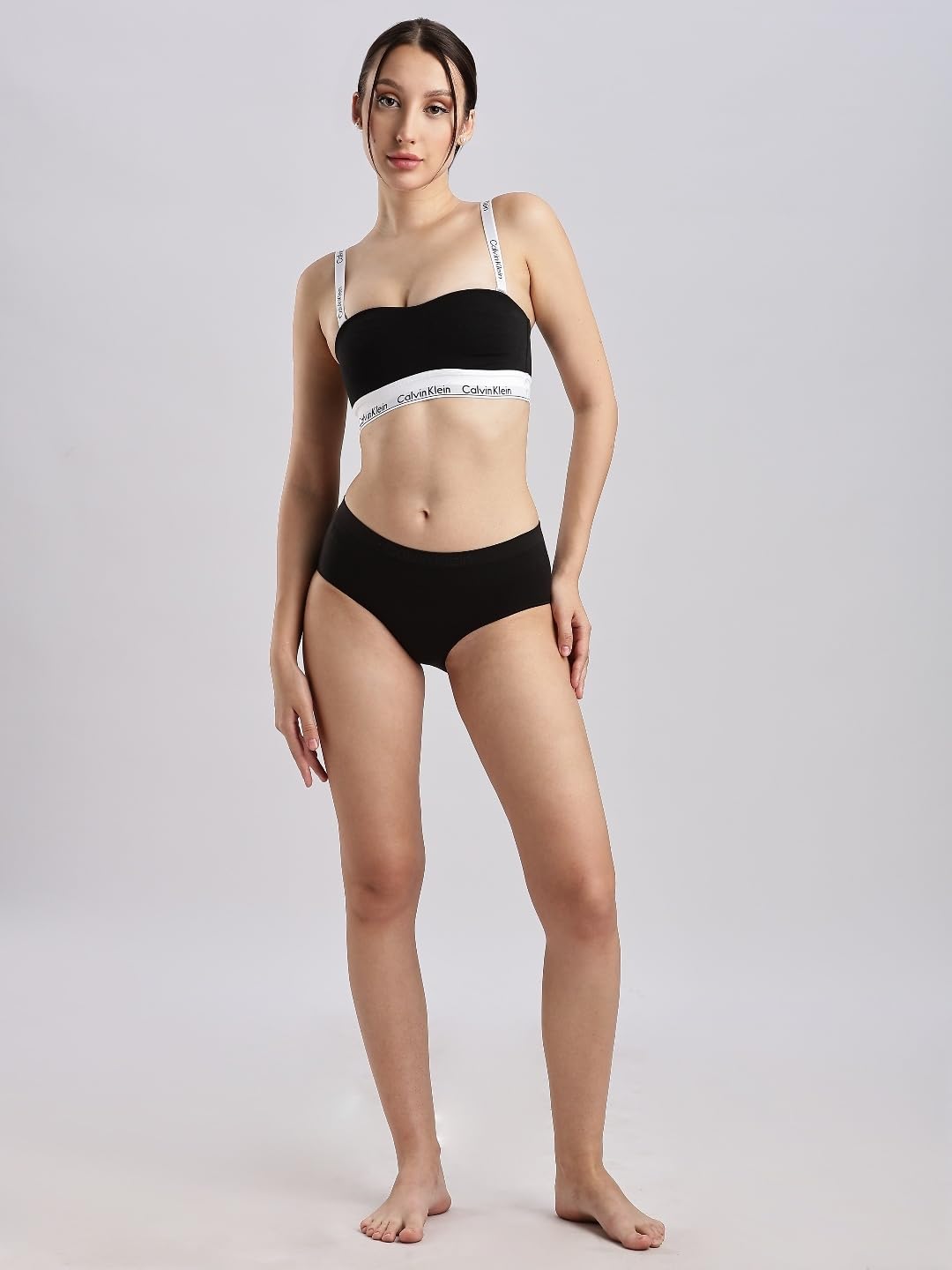Calvin Klein Bonded Flex Boyshort Panty Black