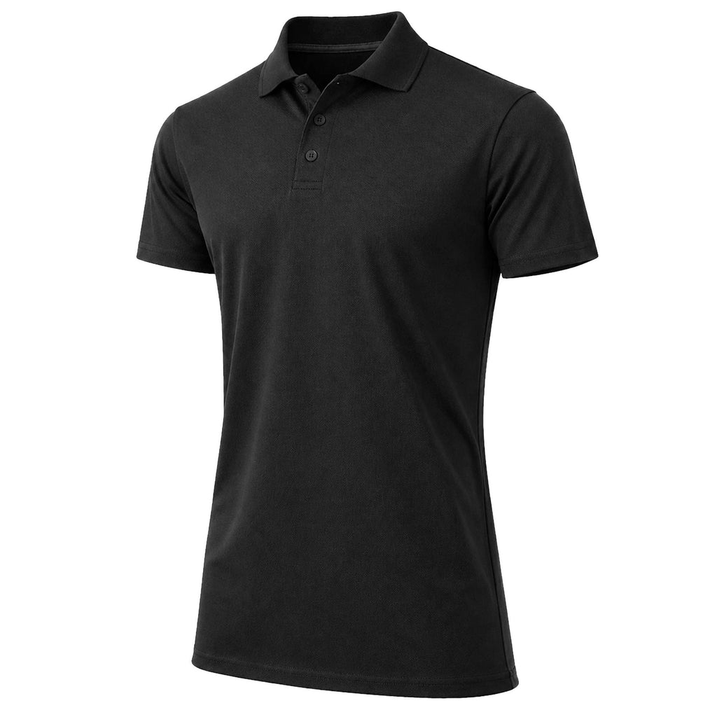 Men's Short Sleeve Classic Pique Polo Shirts (S-4XL)