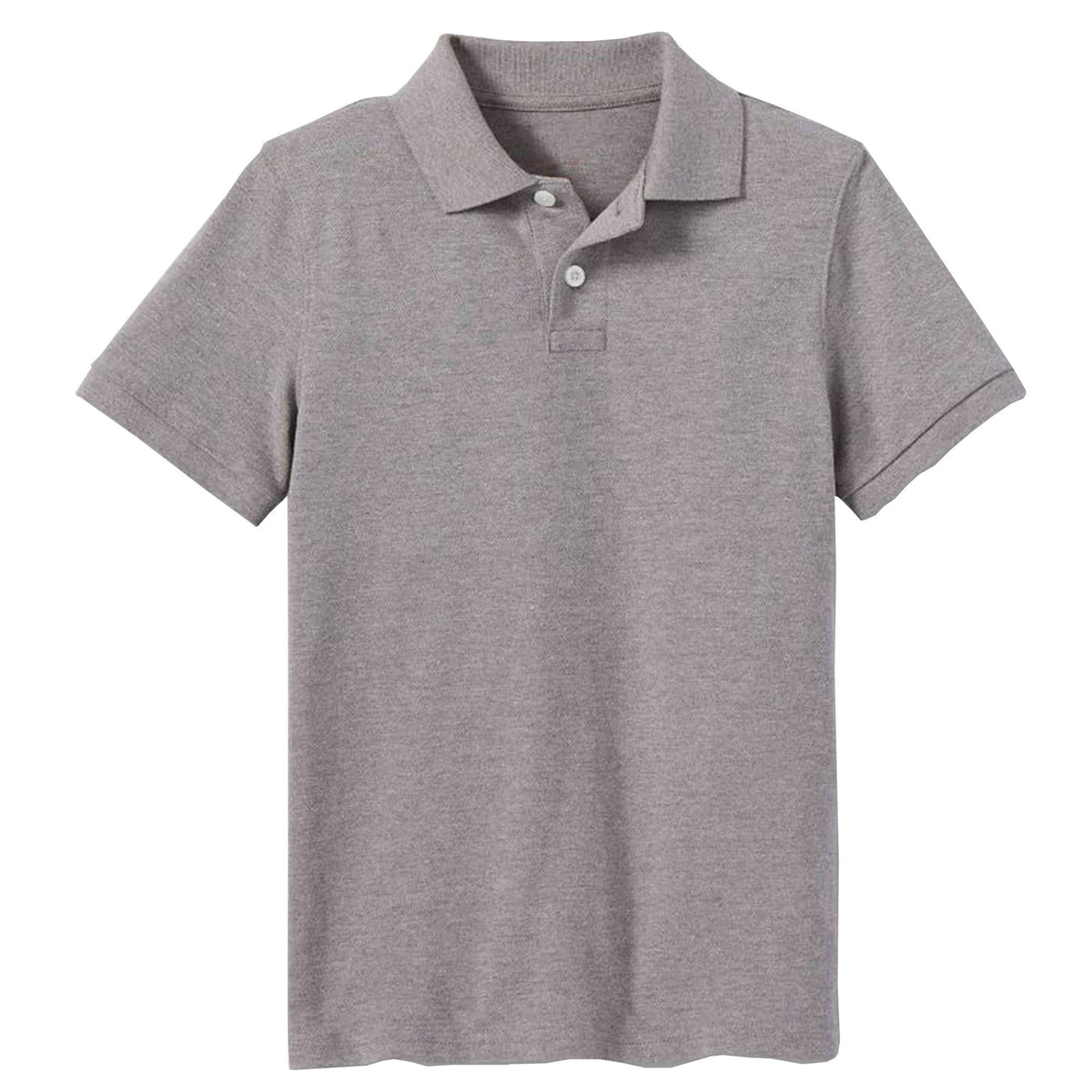 Classic Boy's Short Sleeve School Uniform Polo Shirt(XS-2XL)