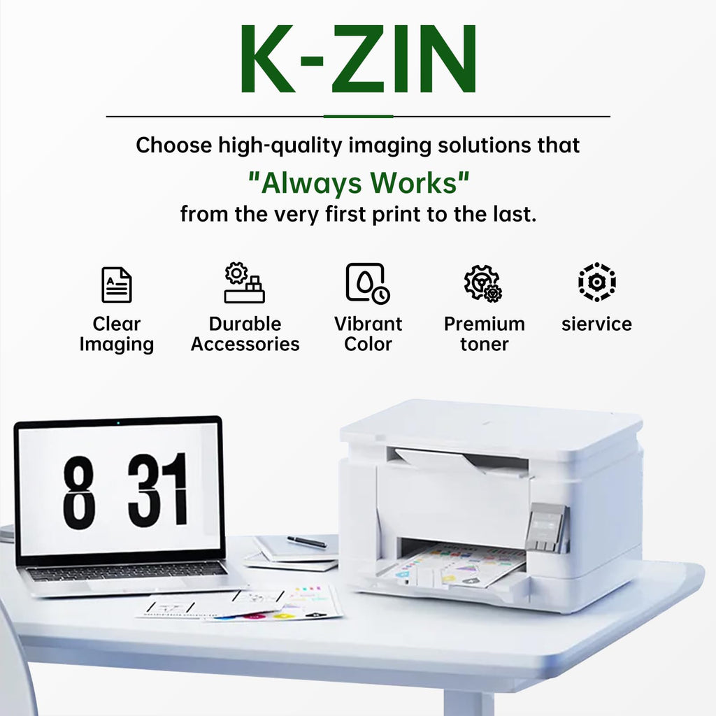 K-ZIN MS521 56F1000 Black Toner Cartridge with Chip 6000 Page