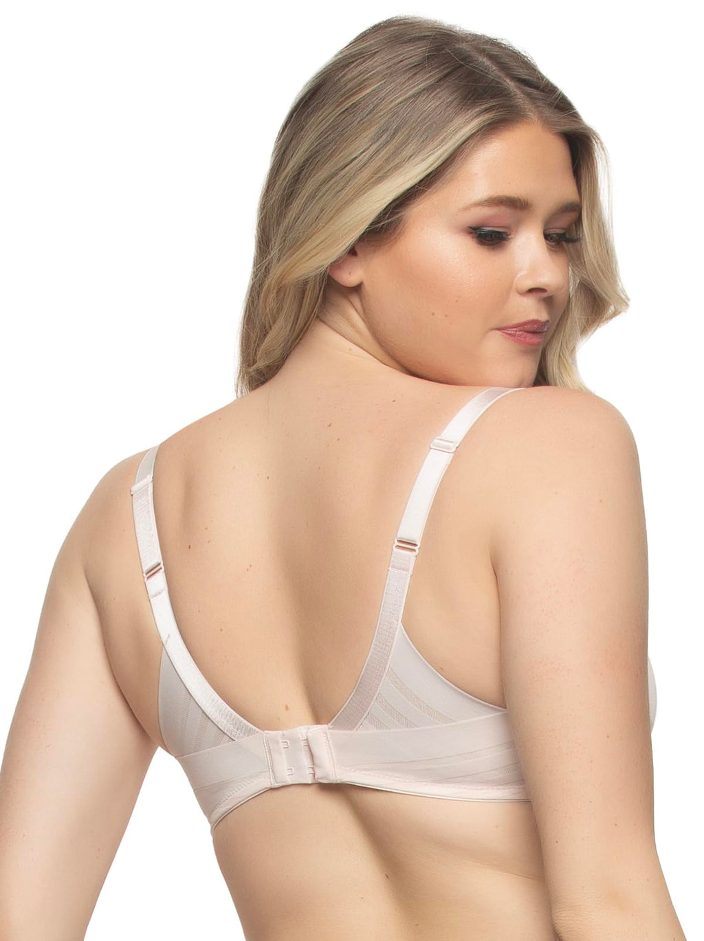 Felina Marvelous Side Smoothing T-Shirt Bra for Women, RSW 42D Rosewater
