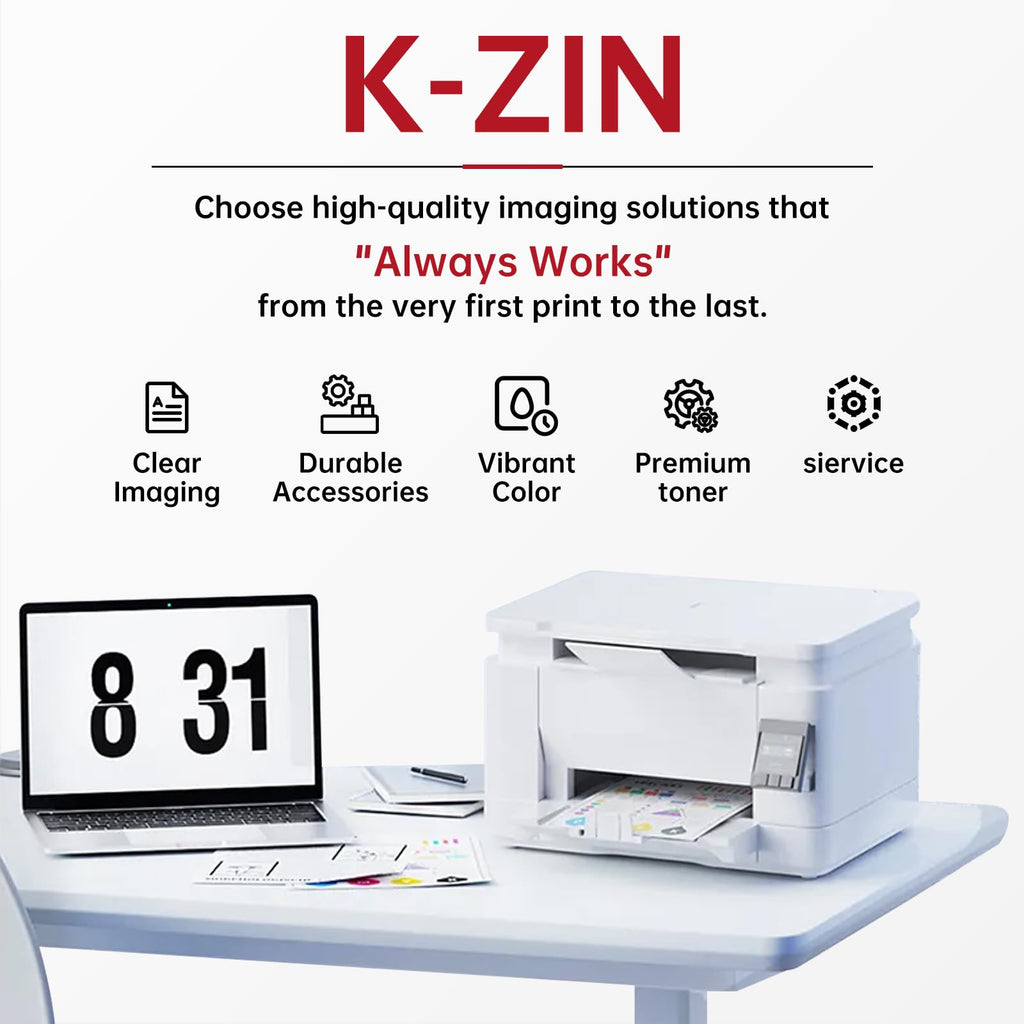 K-ZIN B2338 B231000 Black Toner Cartridge with Chip 3500 Pages