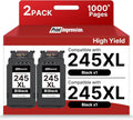 245XL Ink Cartridge Replacement for Canon 245XL Black Ink PG-245XL (2 Pack)