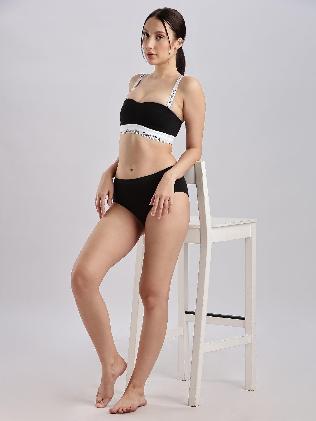 Calvin Klein Bonded Flex Boyshort Panty Black