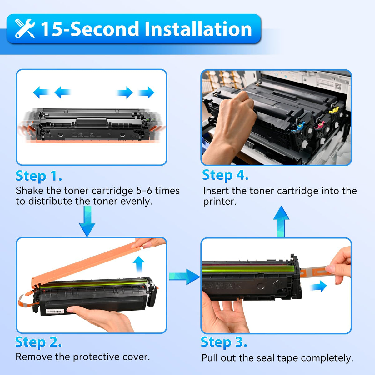 ZIPRINT 218X Black Toner Cartridge 2 Pack with Chip W2180X 3301fdw 3201dw