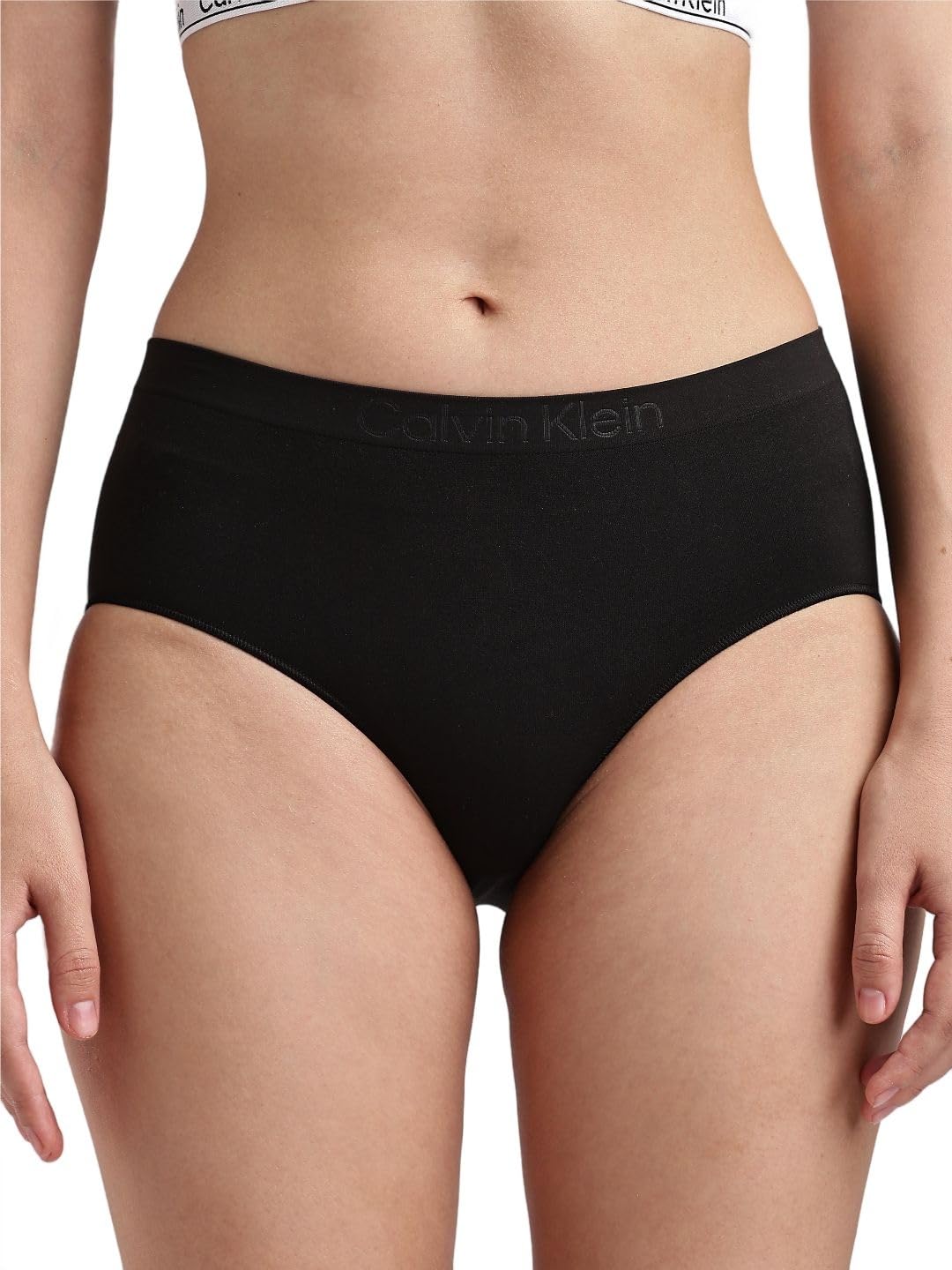 Calvin Klein Bonded Flex Boyshort Panty Black
