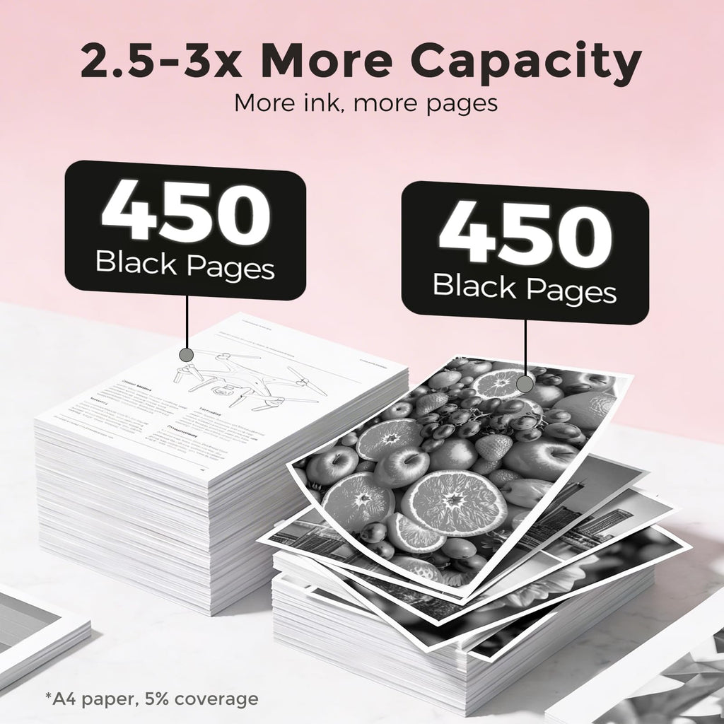 PANINK PG-275XL Black Ink Cartridge 2-Pack for Canon TS3500 TS3700 TR4700