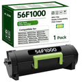 K-ZIN MS521 56F1000 Black Toner Cartridge with Chip 6000 Page