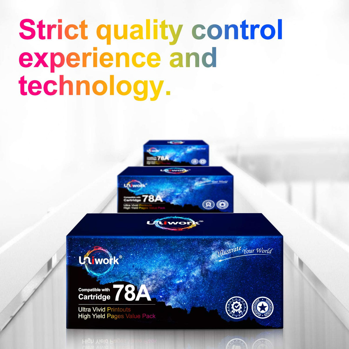 Uniwork Compatible Toner Cartridge Replacement for 78A Toner Cartridge