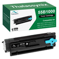 55B1000 Toner Cartridge 55B1H00 Black Toner High Yield 3,000 pages 1-Pack