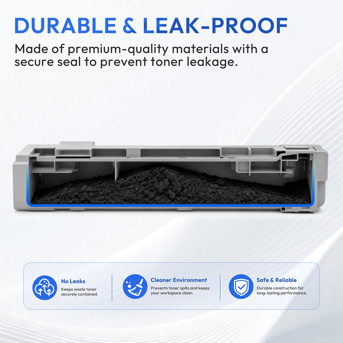 WT-201 Waste Toner Container Cartridge WT201 WT-A3 Waste Toner Box 1-Pack
