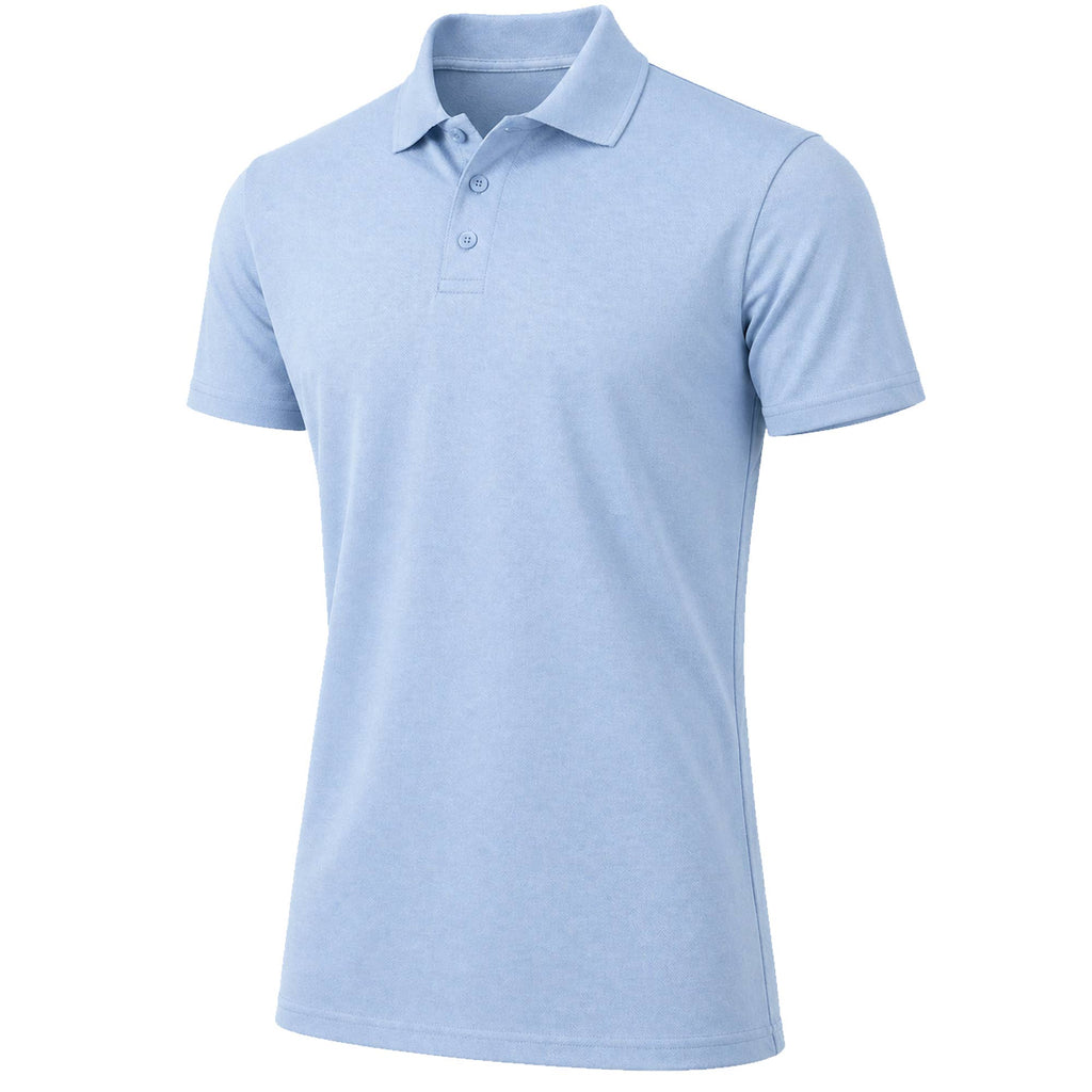 Men's Short Sleeve Classic Pique Polo Shirts (S-4XL)