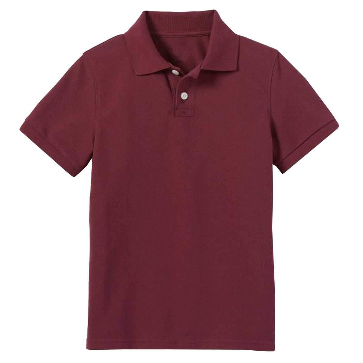Classic Boy's Short Sleeve School Uniform Polo Shirt(XS-2XL)