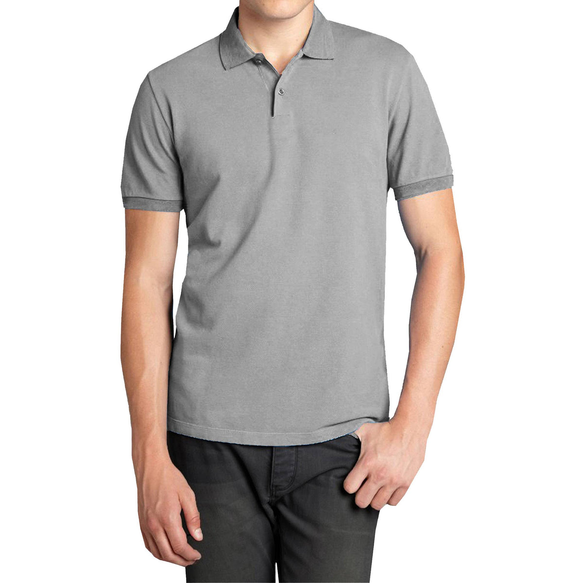 Men's Short Sleeve Classic Pique Polo Shirts (S-4XL)