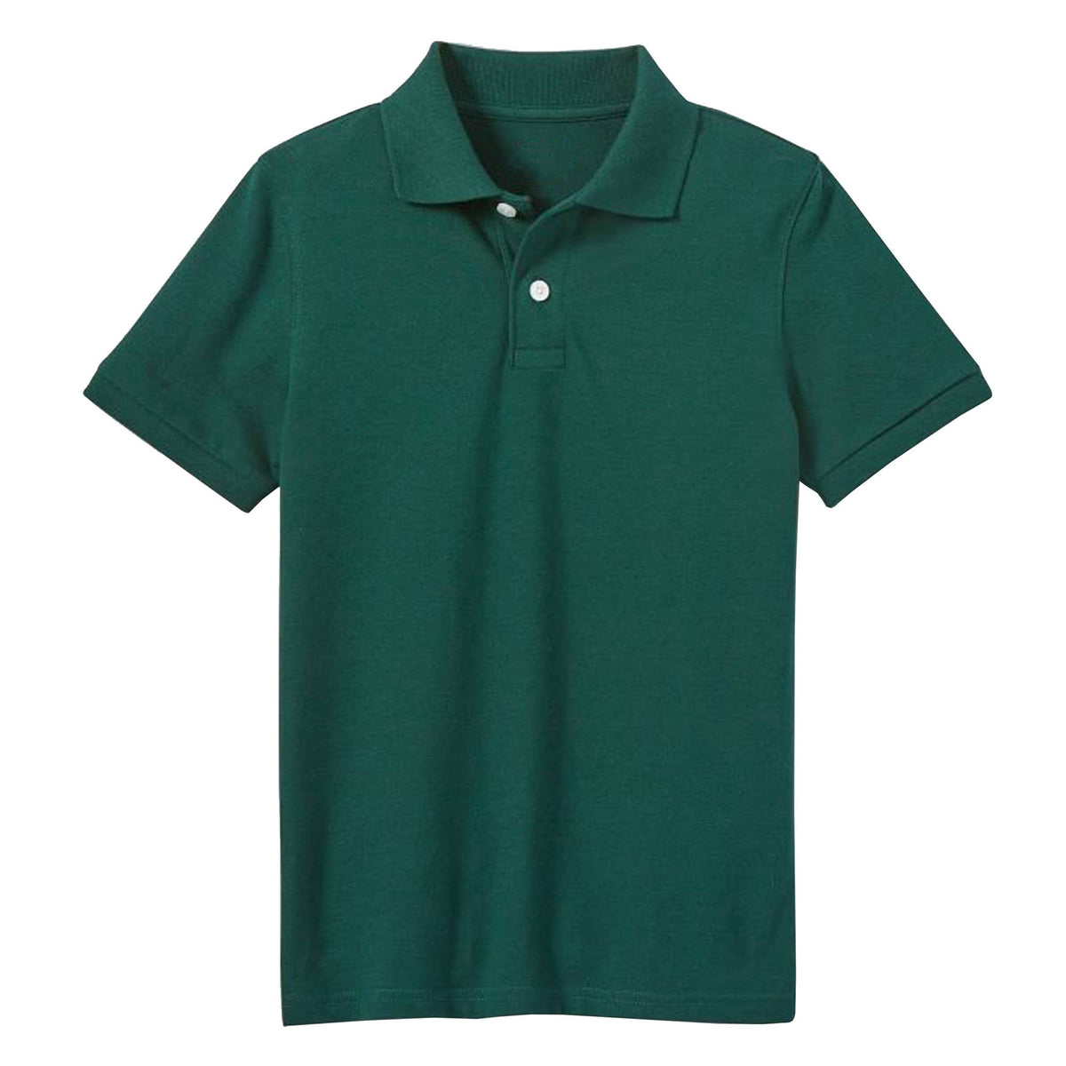 Classic Boy's Short Sleeve School Uniform Polo Shirt(XS-2XL)