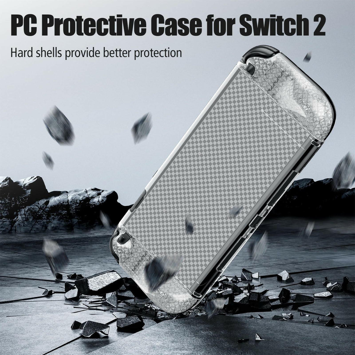 HEYSTOP Accessories Case for Nintendo Switch 2, 12 Game Card Slots Cover