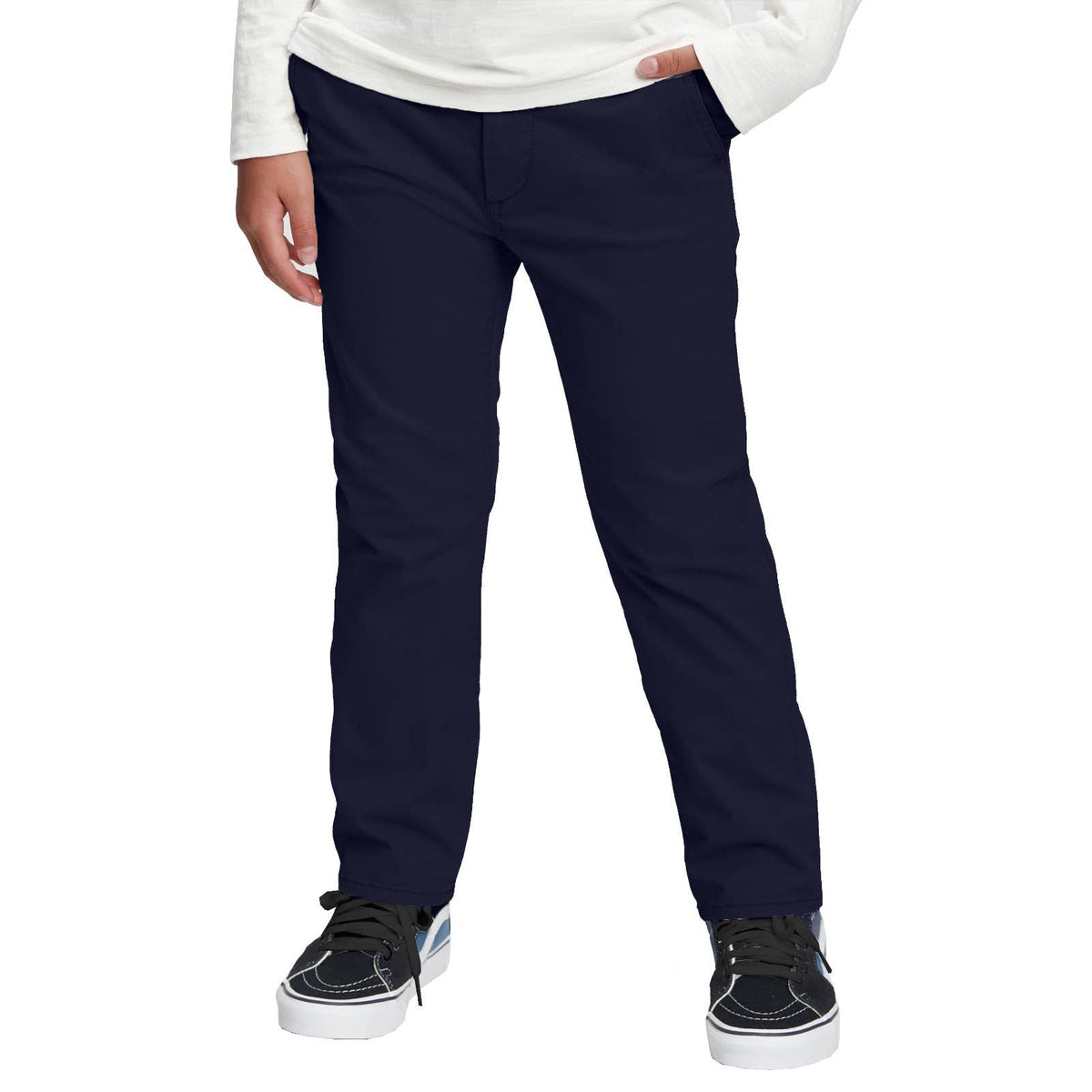 Boys Flat Front School Uniform Pants