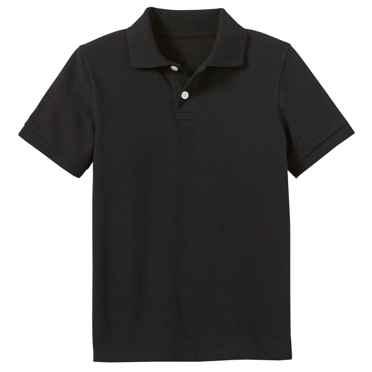 Classic Boy's Short Sleeve School Uniform Polo Shirt(XS-2XL)