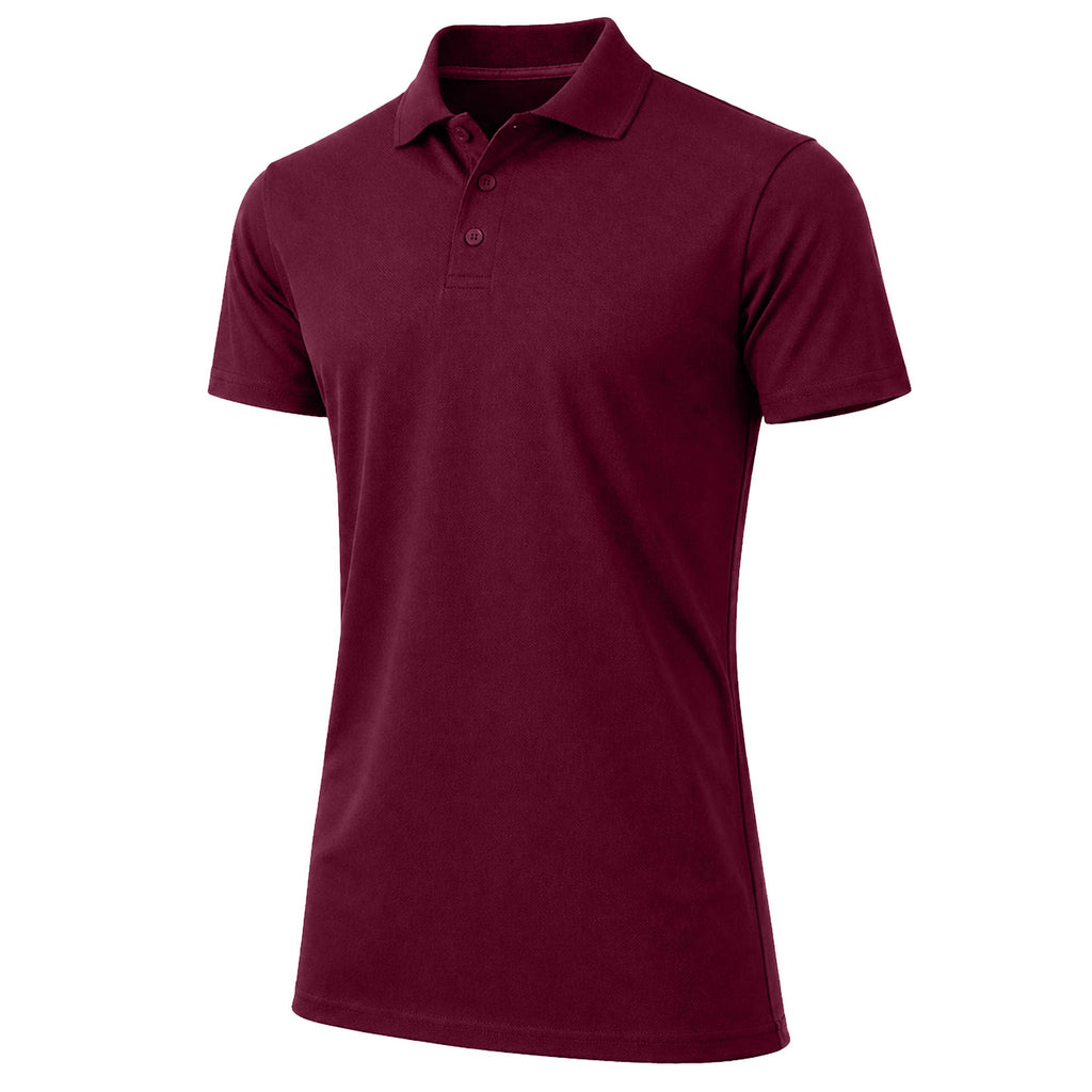 Men's Short Sleeve Classic Pique Polo Shirts (S-4XL)