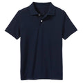 Classic Boy's Short Sleeve School Uniform Polo Shirt(XS-2XL)