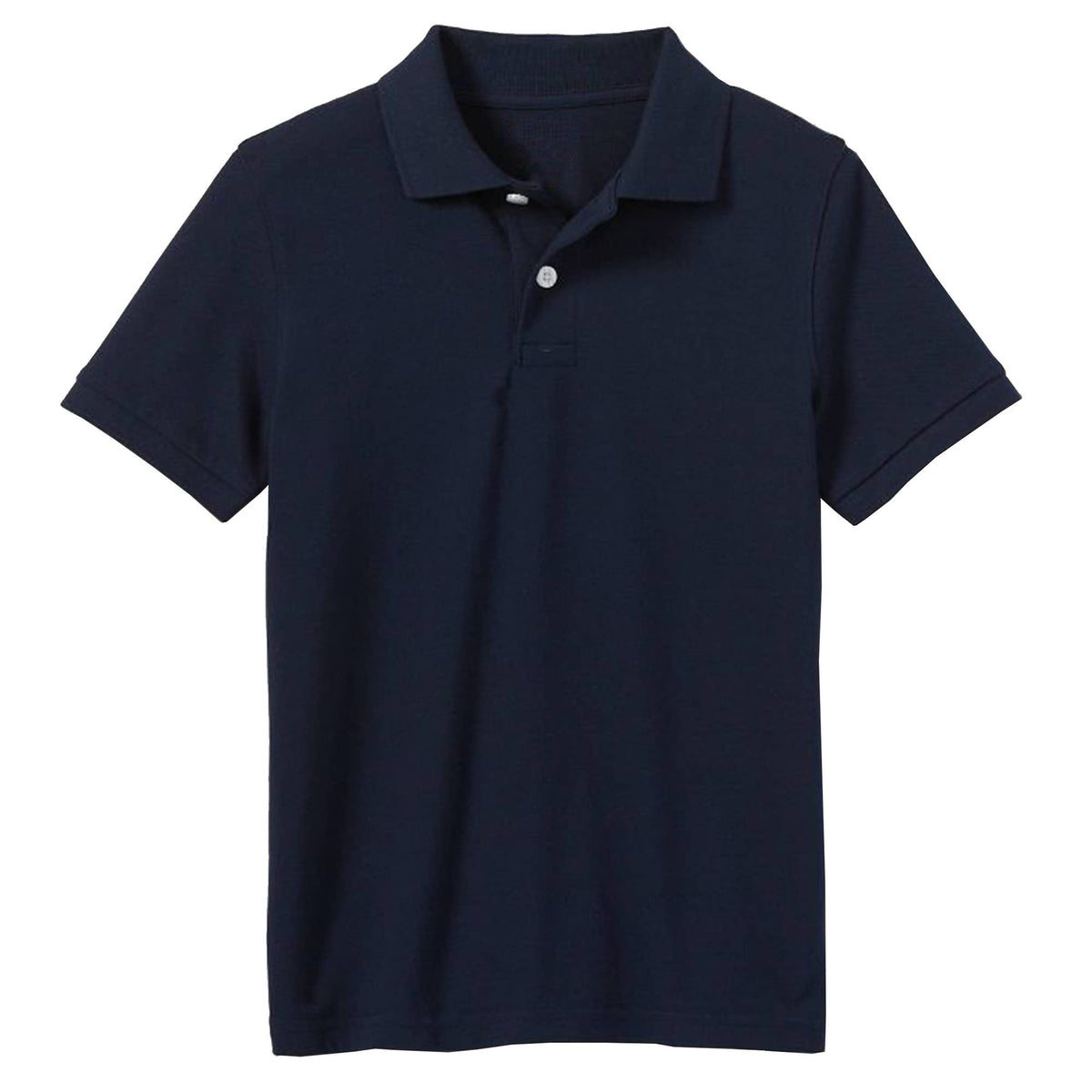 Classic Boy's Short Sleeve School Uniform Polo Shirt(XS-2XL)