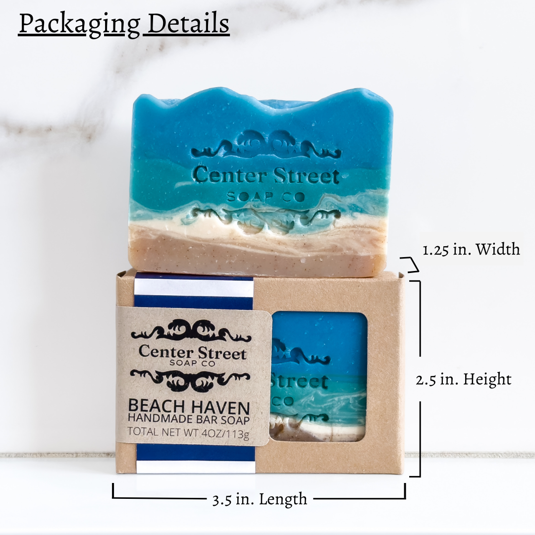 Beach Haven Summer Handmade Bar Soap - 4oz