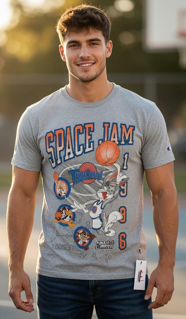 Space Jam x NCAA March Madness Adult T-Shirt - M