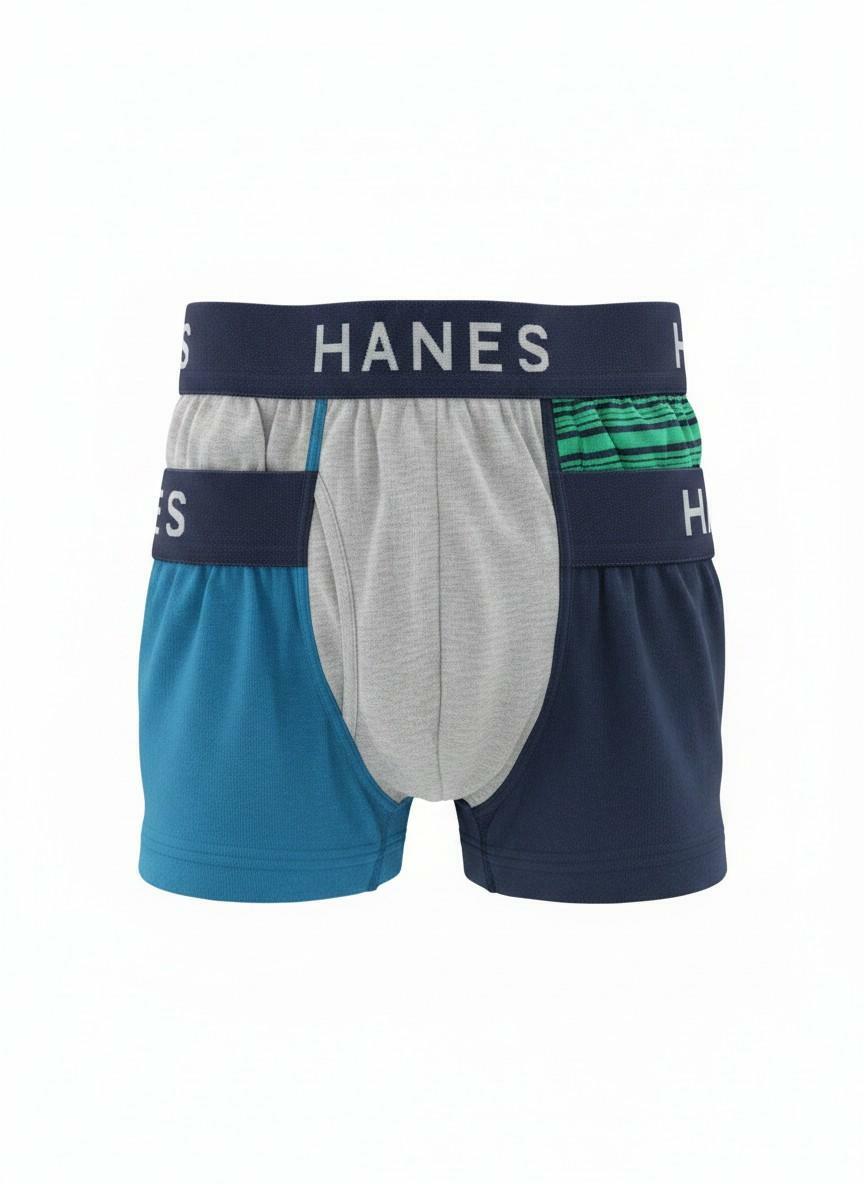 Hanes Men's Premium Cotton Assorted Knit Boxers - 5 Pack, 709BP5, Assorted, 2XL