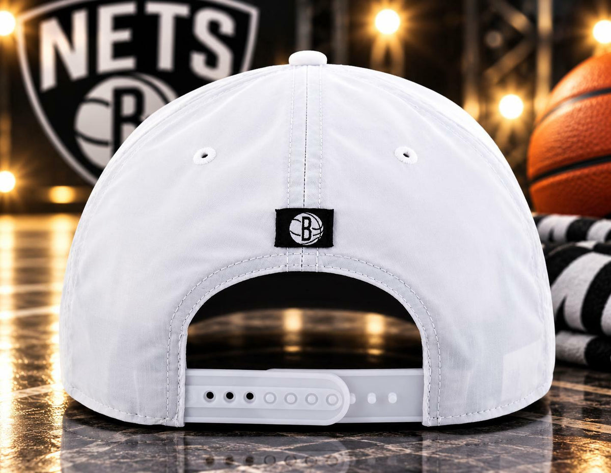 Brooklyn Nets '47 Brrr Cooling Nylon Snapback Hat Adjustable One Size